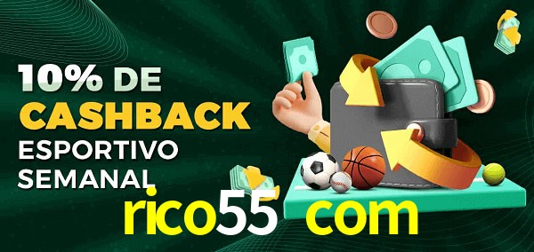 10% de bônus de cashback na rico55 com